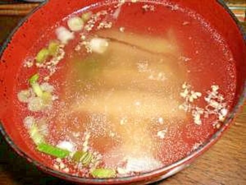 簡単　でも美味しい＾＾椎茸の中華スープ